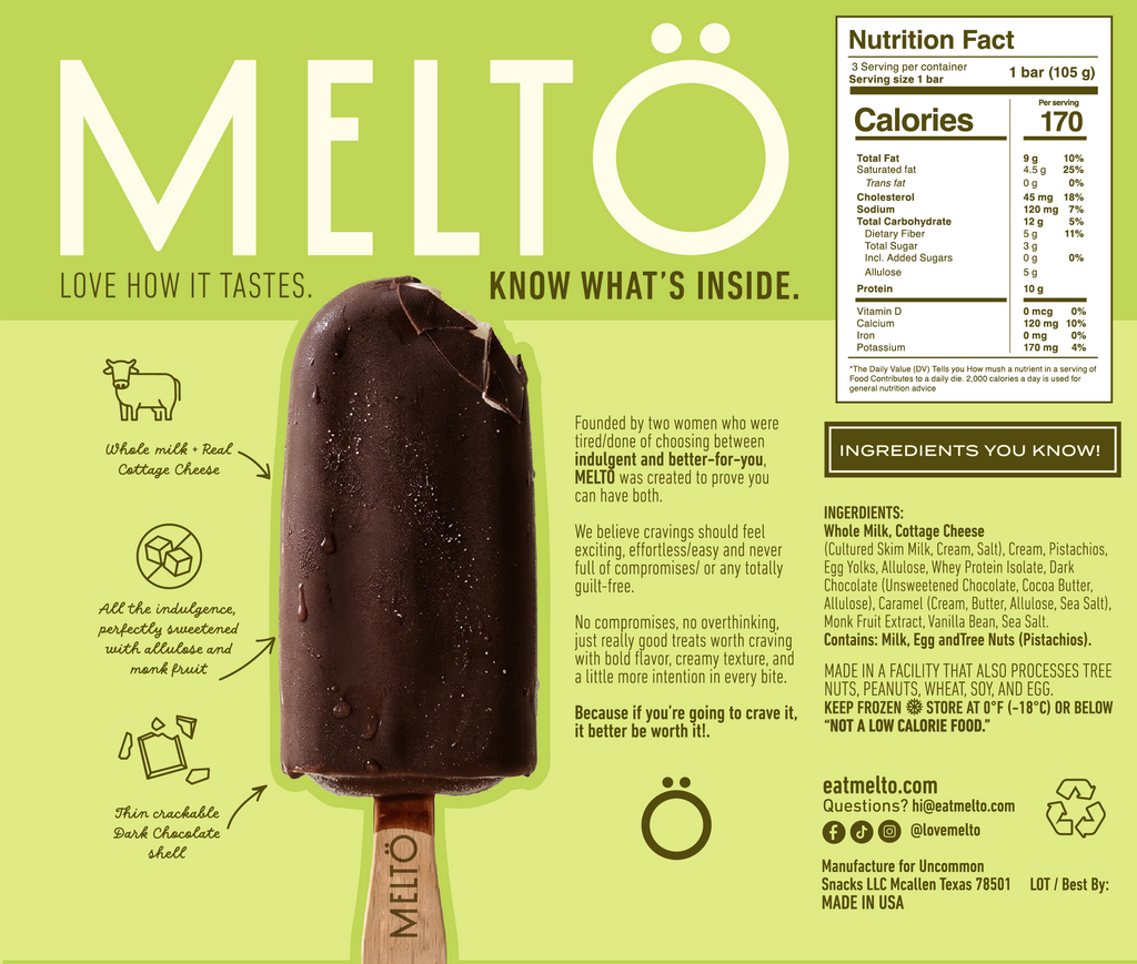 3 PACK MELTÖ - PISTACHIO